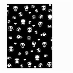 Panda Pattern Large Garden Flag (two Sides) by Valentinaart