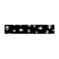 Panda Pattern Flano Scarf (mini) by Valentinaart