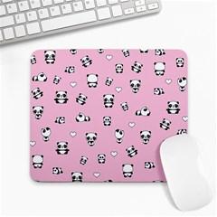 Panda Pattern Large Mousepads by Valentinaart