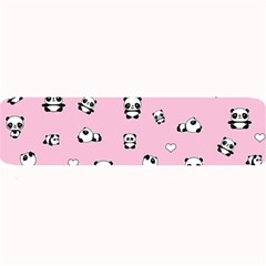 Panda Pattern Large Bar Mats by Valentinaart