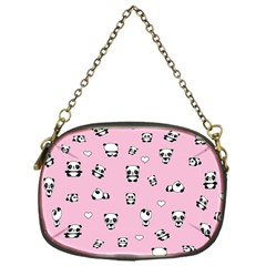 Panda Pattern Chain Purses (one Side)  by Valentinaart