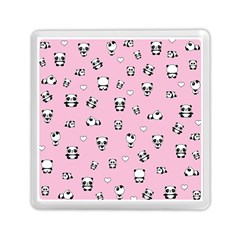 Panda Pattern Memory Card Reader (square)  by Valentinaart