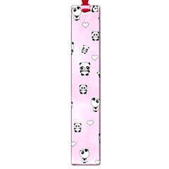 Panda Pattern Large Book Marks by Valentinaart