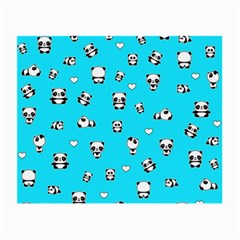 Panda Pattern Small Glasses Cloth (2-side) by Valentinaart