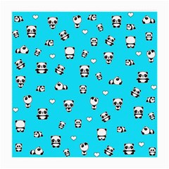 Panda Pattern Medium Glasses Cloth by Valentinaart