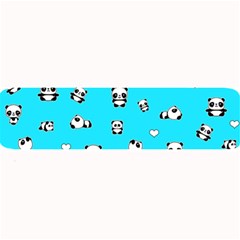 Panda Pattern Large Bar Mats by Valentinaart