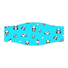 Panda Pattern Stretchable Headband by Valentinaart