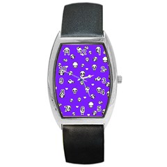 Panda Pattern Barrel Style Metal Watch by Valentinaart