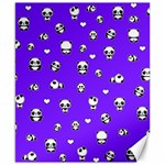 Panda pattern Canvas 8  x 10  8.15 x9.66  Canvas - 1