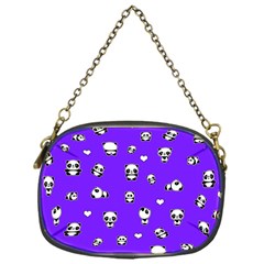 Panda Pattern Chain Purses (one Side)  by Valentinaart