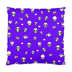 Panda Pattern Standard Cushion Case (one Side) by Valentinaart