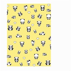 Panda Pattern Large Garden Flag (two Sides) by Valentinaart