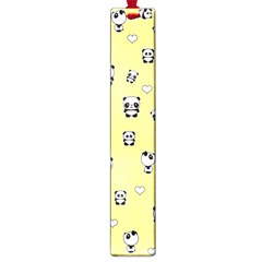 Panda Pattern Large Book Marks by Valentinaart