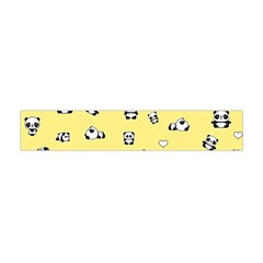 Panda Pattern Flano Scarf (mini) by Valentinaart