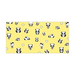 Panda Pattern Yoga Headband by Valentinaart