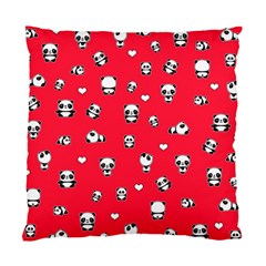 Panda Pattern Standard Cushion Case (one Side) by Valentinaart