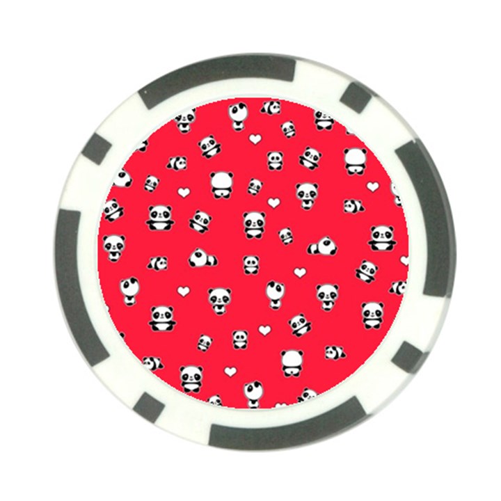 Panda pattern Poker Chip Card Guard (10 pack)