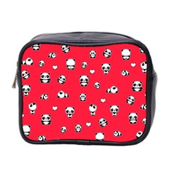 Panda Pattern Mini Toiletries Bag 2-side by Valentinaart