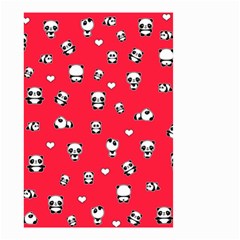 Panda Pattern Small Garden Flag (two Sides) by Valentinaart