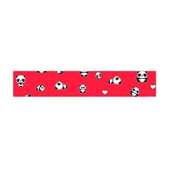 Panda Pattern Flano Scarf (mini) by Valentinaart