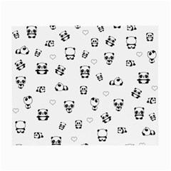 Panda Pattern Small Glasses Cloth by Valentinaart