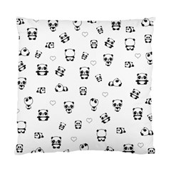 Panda Pattern Standard Cushion Case (one Side) by Valentinaart