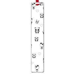 Panda Pattern Large Book Marks by Valentinaart