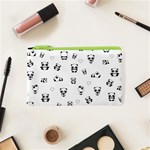 Panda pattern Cosmetic Bag (XS) Front