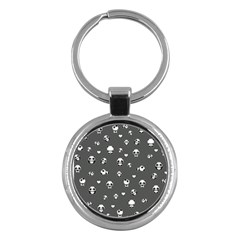 Panda Pattern Key Chains (round)  by Valentinaart