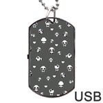 Panda pattern Dog Tag USB Flash (Two Sides) Front