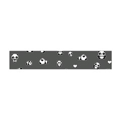 Panda Pattern Flano Scarf (mini) by Valentinaart