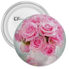 Pink Roses 3  Buttons by NouveauDesign