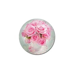 Pink Roses Golf Ball Marker (4 Pack) by NouveauDesign