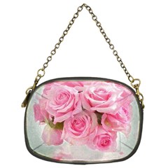 Pink Roses Chain Purses (two Sides)  by NouveauDesign