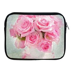 Pink Roses Apple Ipad 2/3/4 Zipper Cases by NouveauDesign