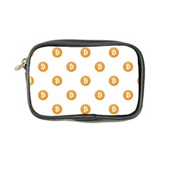 Bitcoin Logo Pattern Coin Purse by dflcprints