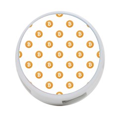 Bitcoin Logo Pattern 4-port Usb Hub (two Sides)  by dflcprints