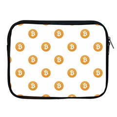 Bitcoin Logo Pattern Apple Ipad 2/3/4 Zipper Cases by dflcprints