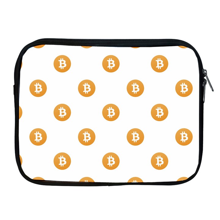 Bitcoin Logo Pattern Apple iPad 2/3/4 Zipper Cases