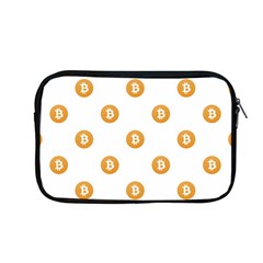 Bitcoin Logo Pattern Apple Macbook Pro 13  Zipper Case by dflcprints