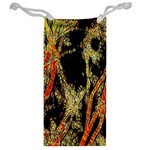 Artistic Effect Fractal Forest Background Jewelry Bag Back