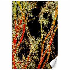 Artistic Effect Fractal Forest Background Canvas 20  X 30  