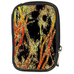 Artistic Effect Fractal Forest Background Compact Camera Cases by Amaryn4rt