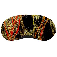 Artistic Effect Fractal Forest Background Sleeping Masks by Amaryn4rt