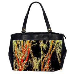 Artistic Effect Fractal Forest Background Office Handbags (2 Sides) 