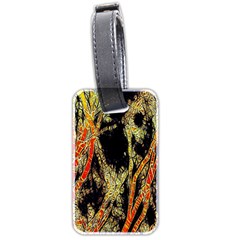 Artistic Effect Fractal Forest Background Luggage Tags (two Sides)