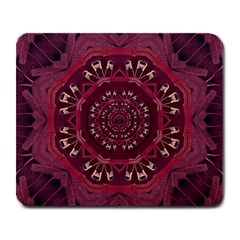 Leather And Love In A Safe Environment Large Mousepads by pepitasart