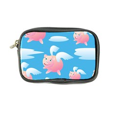 Flying Piggys Pattern Coin Purse by Bigfootshirtshop