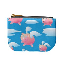 Flying Piggys Pattern Mini Coin Purses by Bigfootshirtshop