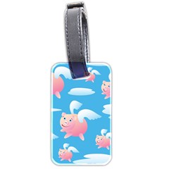 Flying Piggys Pattern Luggage Tags (two Sides) by Bigfootshirtshop